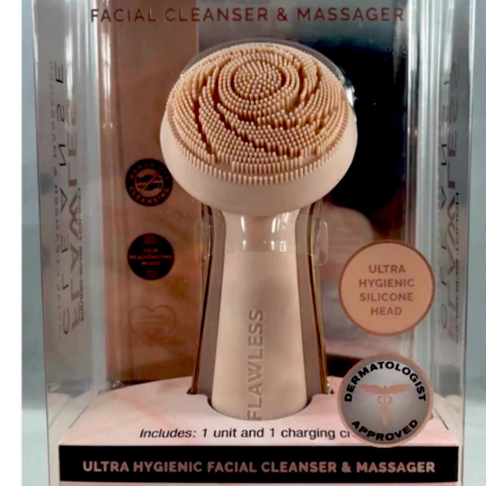 FINISHING TOUCH FLAWLESS CLEANSE FACIAL CLEANSER AND MASSAGER